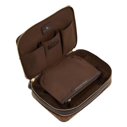 Pack Away In Dark Earth Beige AH Jacquard