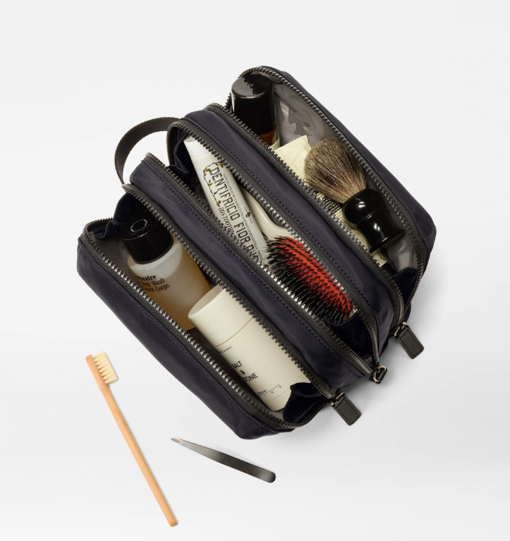 Bleecker Triple Compartment Dopp Kit