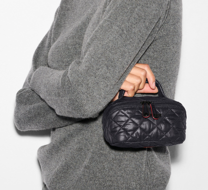 Mini Accordion Jewelry Case - Black