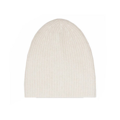 Cashmere Plush Rib Beanie