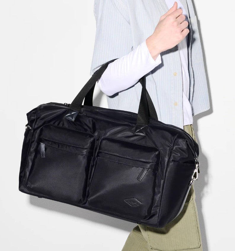 Large Bleecker Travel Duffle - Black