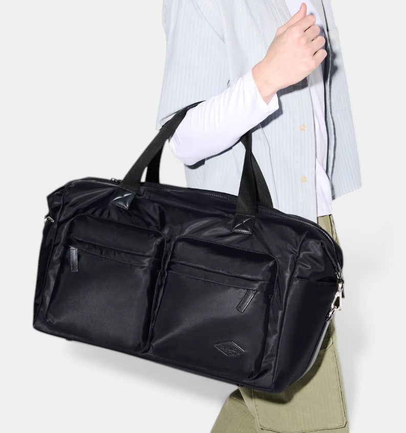 Large Bleecker Travel Duffle - Black