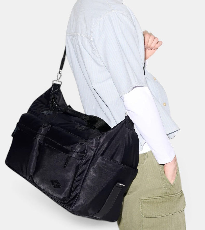 Large Bleecker Travel Duffle - Black