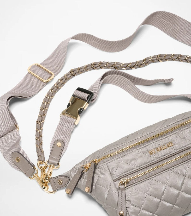 Small Crosby Crossbody Sling - Sable Pearl Metallic