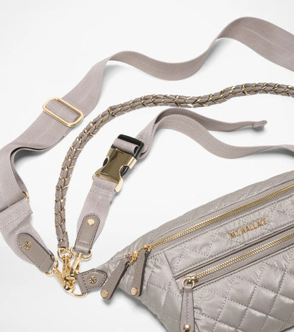 Small Crosby Crossbody Sling - Sable Pearl Metallic