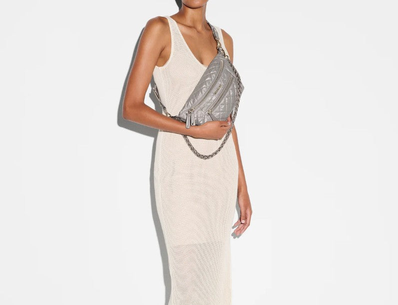 Small Crosby Crossbody Sling - Sable Pearl Metallic