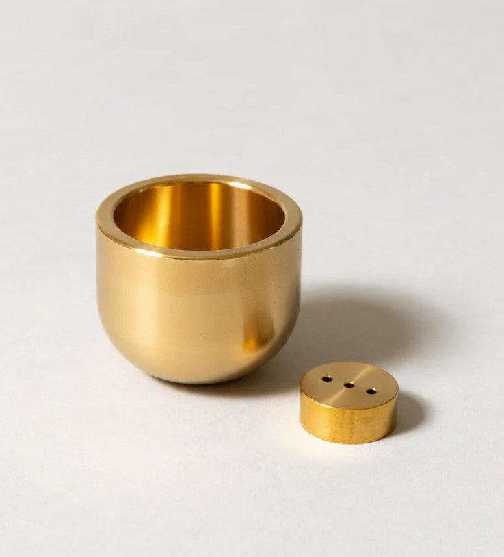 &amp;INCENSE Brass Incense Burner
