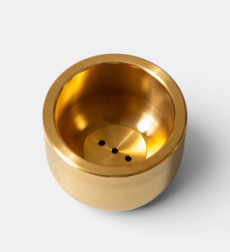 &amp;INCENSE Brass Incense Stand