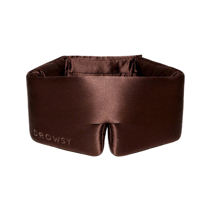 Silk Sleep Eye Mask Cocoa Glow