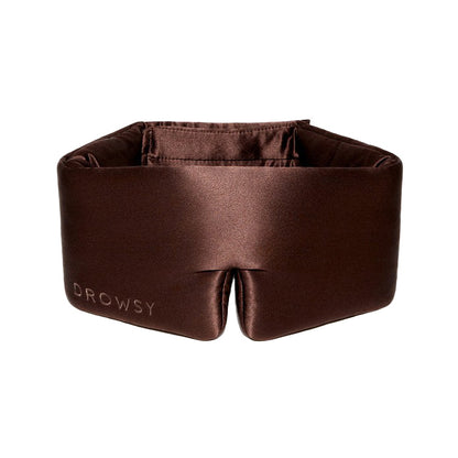 Silk Sleep Eye Mask Cocoa Glow
