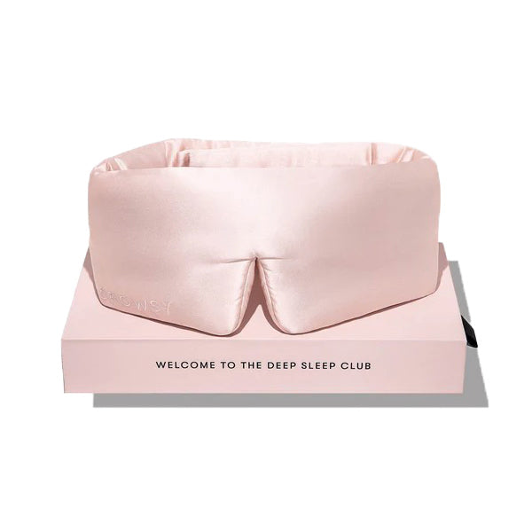 Silk Sleep Eye Mask Sunset Pink