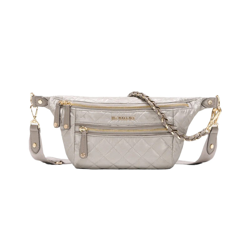 Small Crosby Crossbody Sling - Sable Pearl Metallic