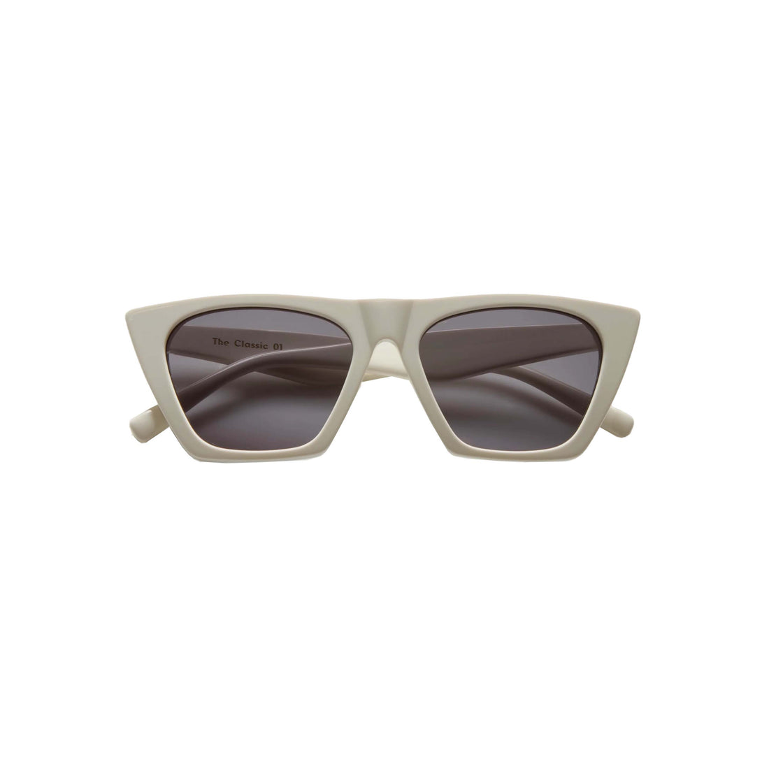 The Classic 01 Sunglasses White