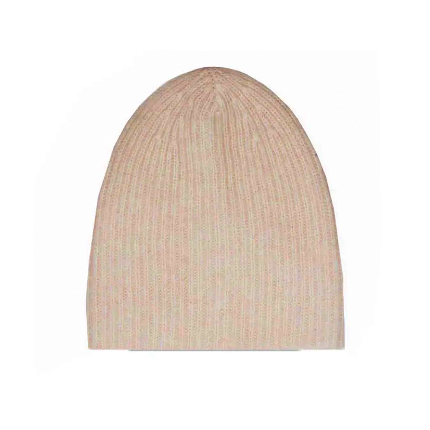 Cashmere Plush Rib Beanie