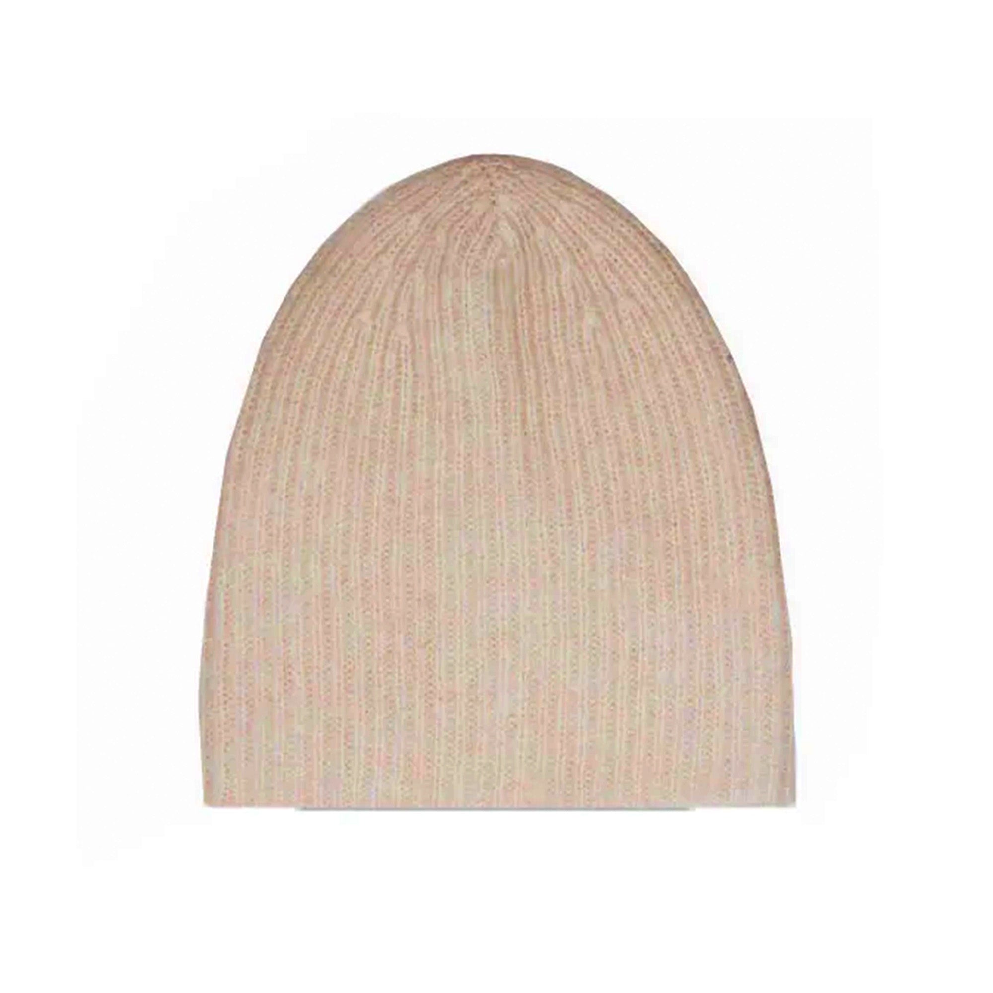 Cashmere Plush Rib Beanie