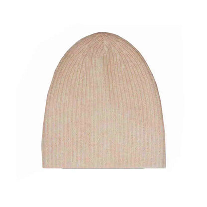 Cashmere Plush Rib Beanie