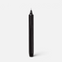 Shop Rescue Spa Madeleine black taper candle made from high-quality wax with a smokeless and dripless design.
