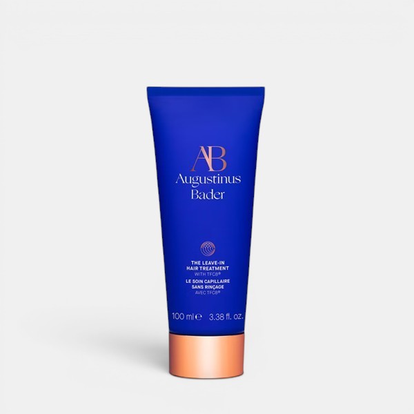 Augustinus Bader The Leave-In Hair Treatment bottle front view minimalist packaging no box clean background