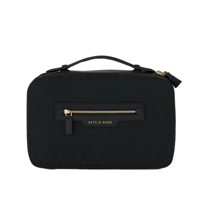 Bathroom Cabinet In Black AH Logo Nylon With Clear TPU