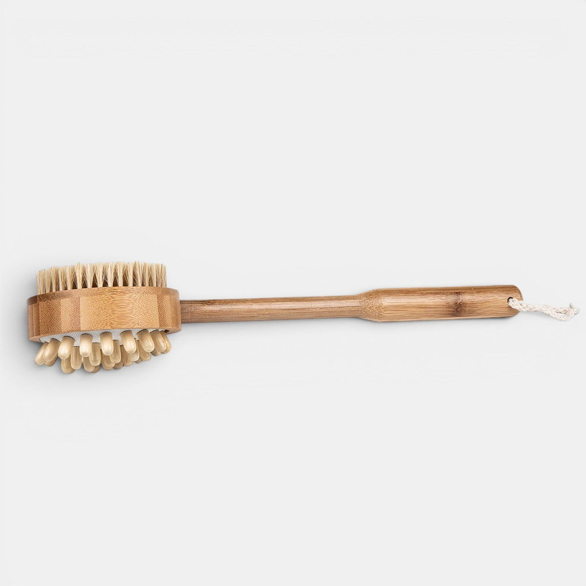 Bamboo Long Handle Massage Brush
