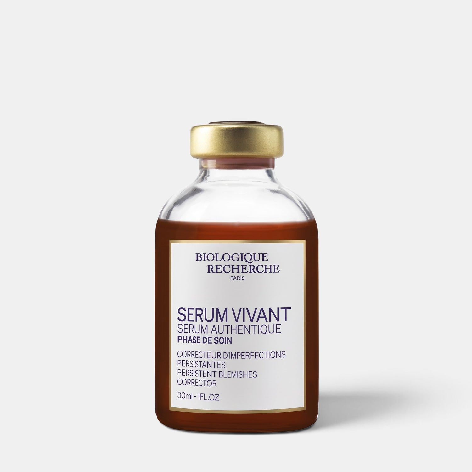 A 30ml glass vial of Biologique Recherche &