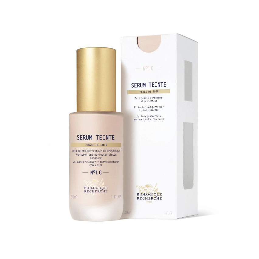 Biologique Recherche Serum Teinte N1C bottle and packaging on a white background