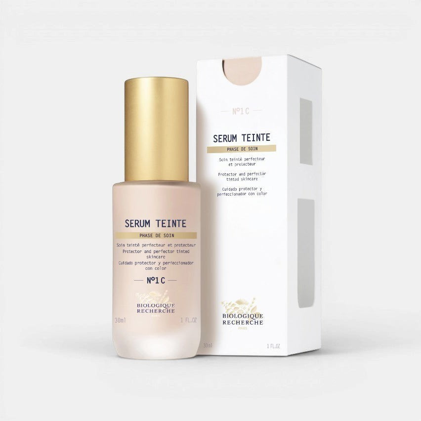 Biologique Recherche Serum Teinte N1C bottle and packaging on a white background