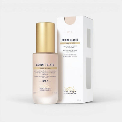 Biologique Recherche Serum Teinte N1C bottle and packaging on a white background