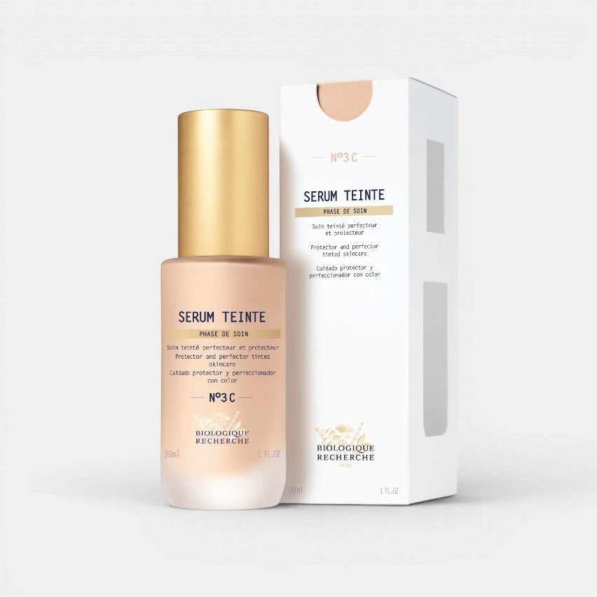Biologique Recherche Serum Teinte N3C bottle and packaging on a white background