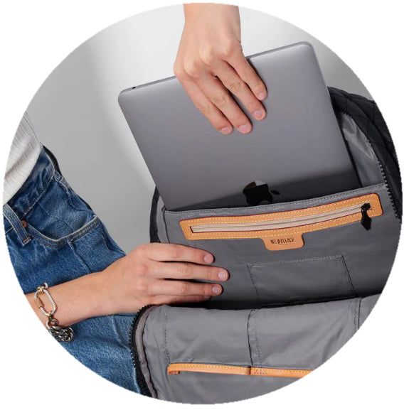 Black Metro Backpack