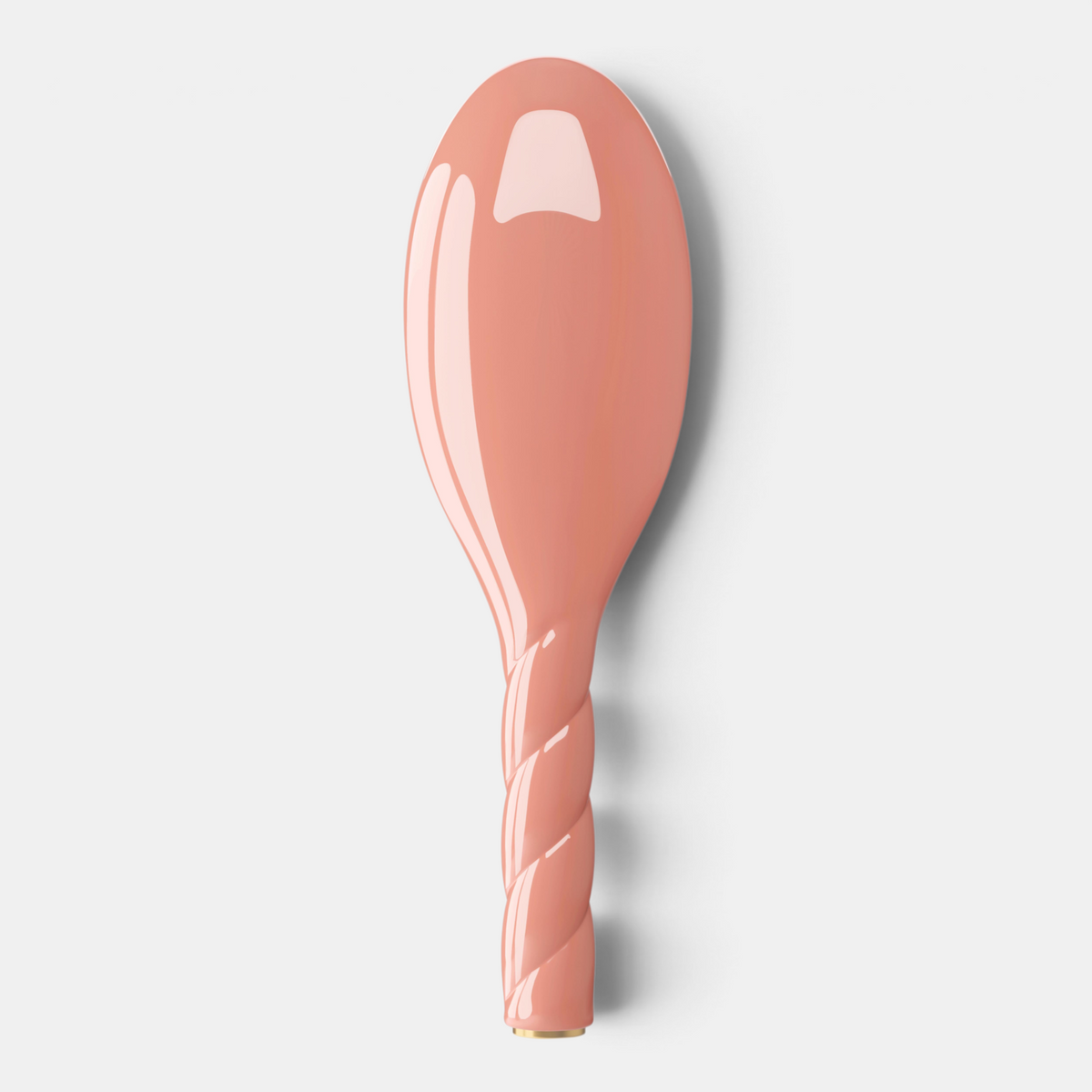 Shop Rescue Spa N.01 large universal hair brush in terracotta with a twisted handle and boar bristles