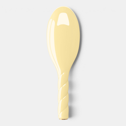 Shop Rescue Spa N.03 large essential soft hair brush in cream with a twisted handle design