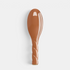 Shop Rescue Spa N.03 Petite Essential Soft Hair Brush in terracotta with a twisted handle and boar bristles