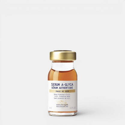 Biologique Recherche Serum A-Glyca – anti-glycation serum that firms skin and reduces deep wrinkles. Size 0.3 fl.oz