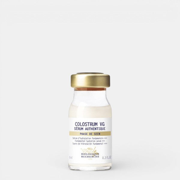 Biologique Recherche Colostrum VG Serum – hydrating and barrier-repairing face serum for dry, dehydrated skin. Size 0.3 fl.oz