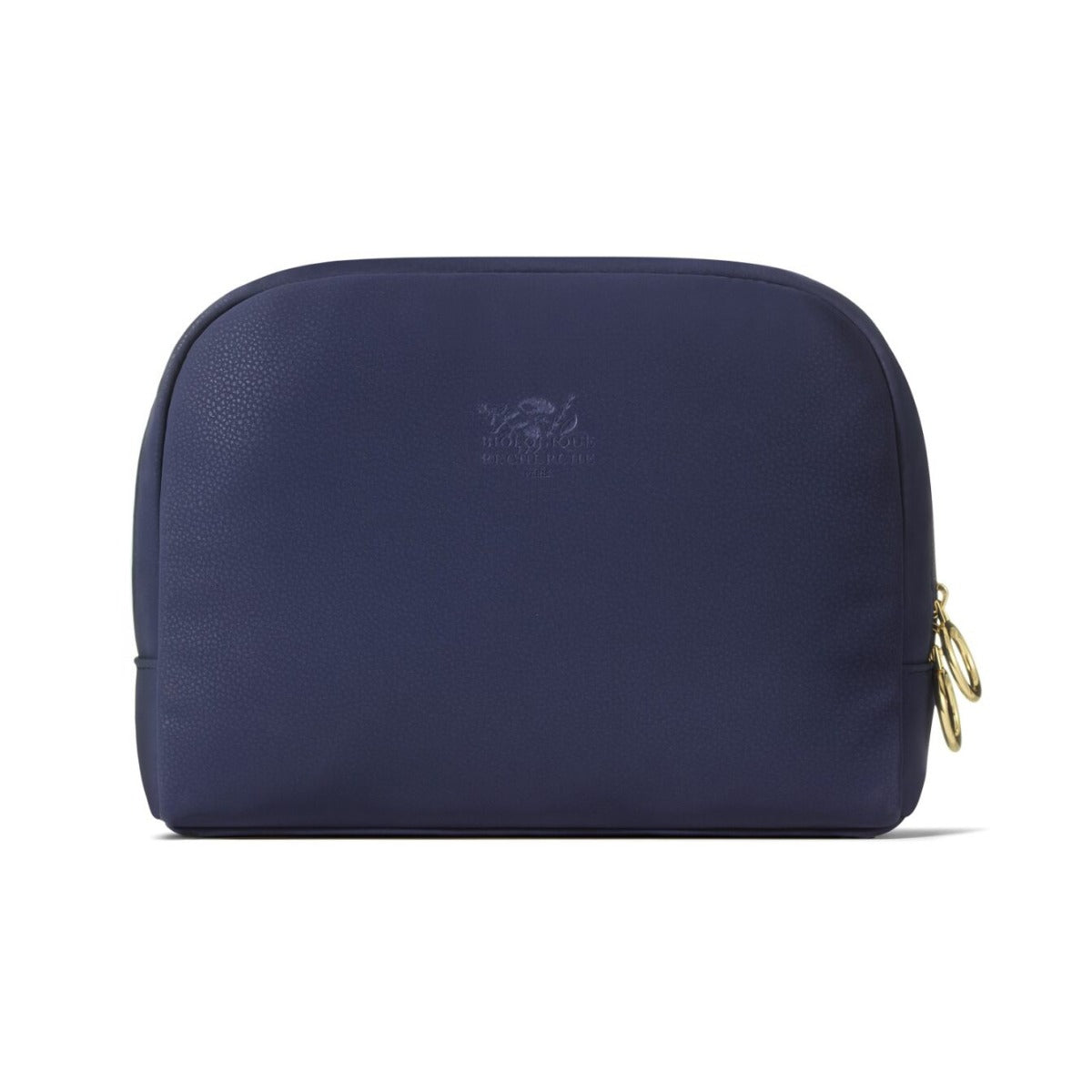 Blue Suede Toiletry Pouch