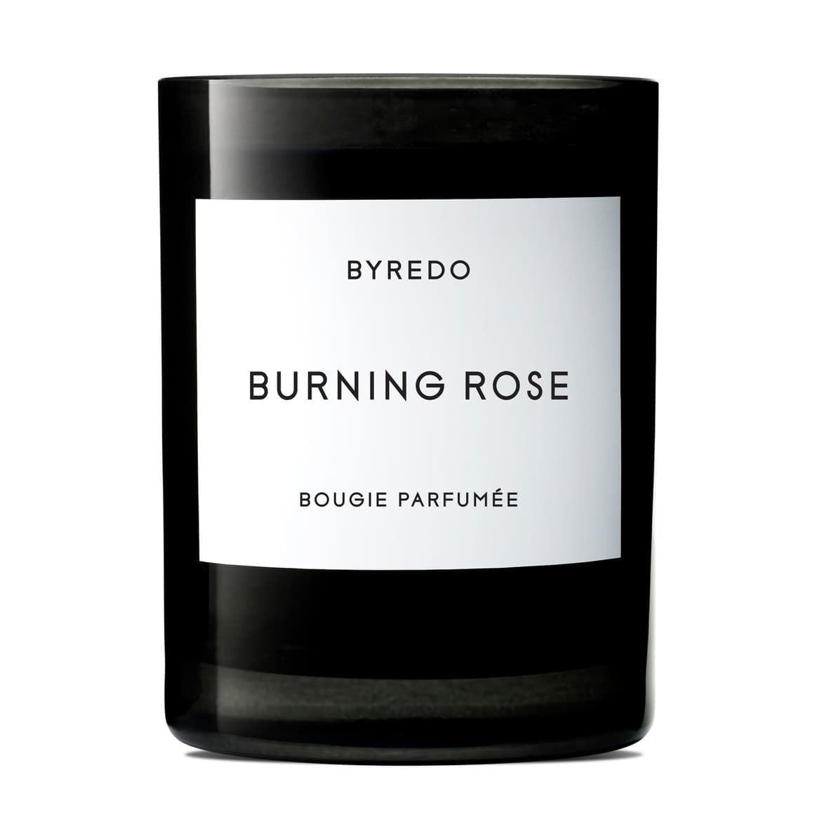 Burning Rose Candle