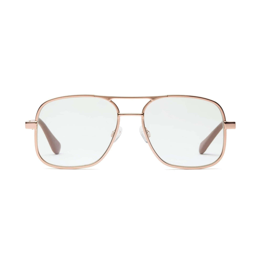 Metamodernist Scout Reading Glasses - Polished Rose Gold