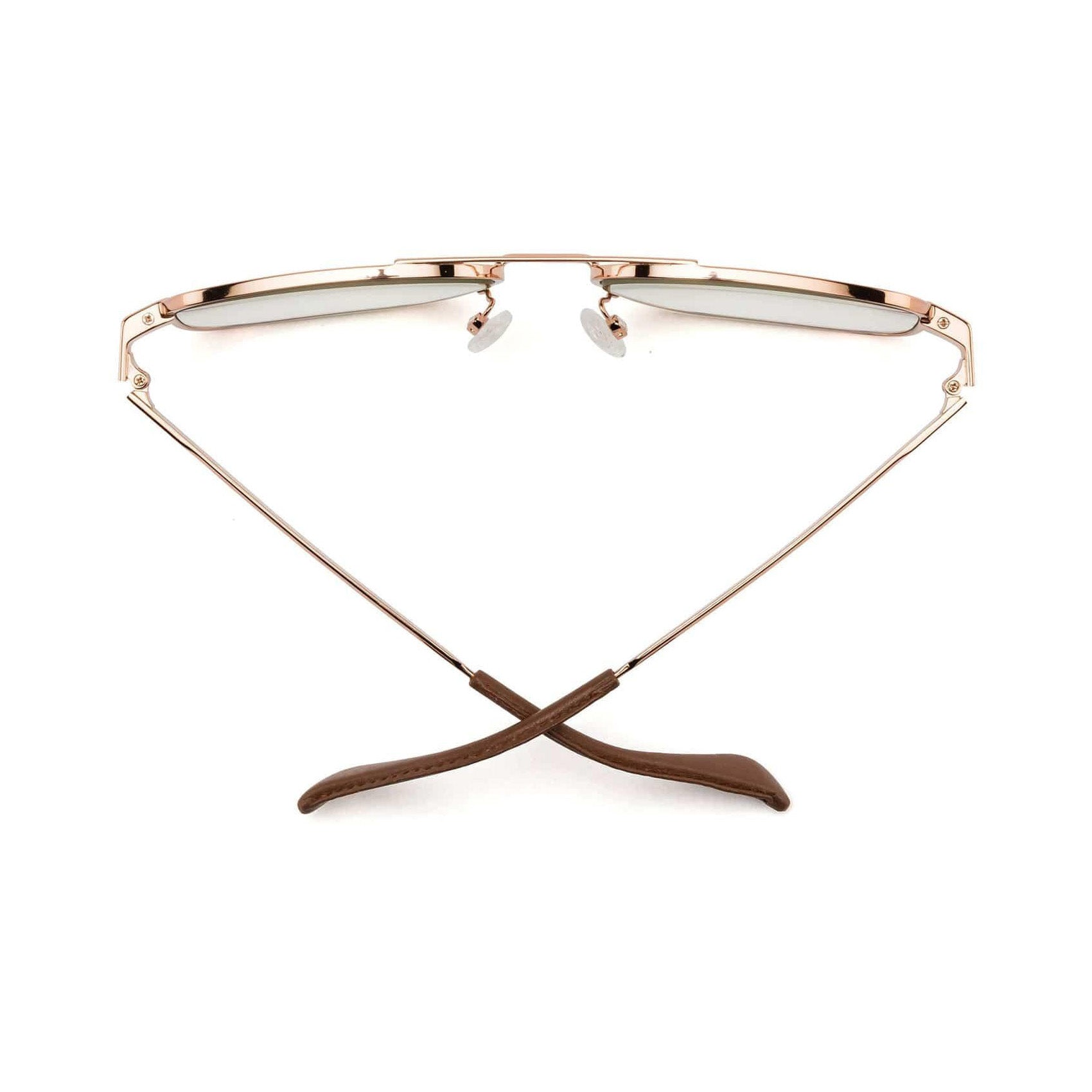 Metamodernist Scout Reading Glasses - Polished Rose Gold