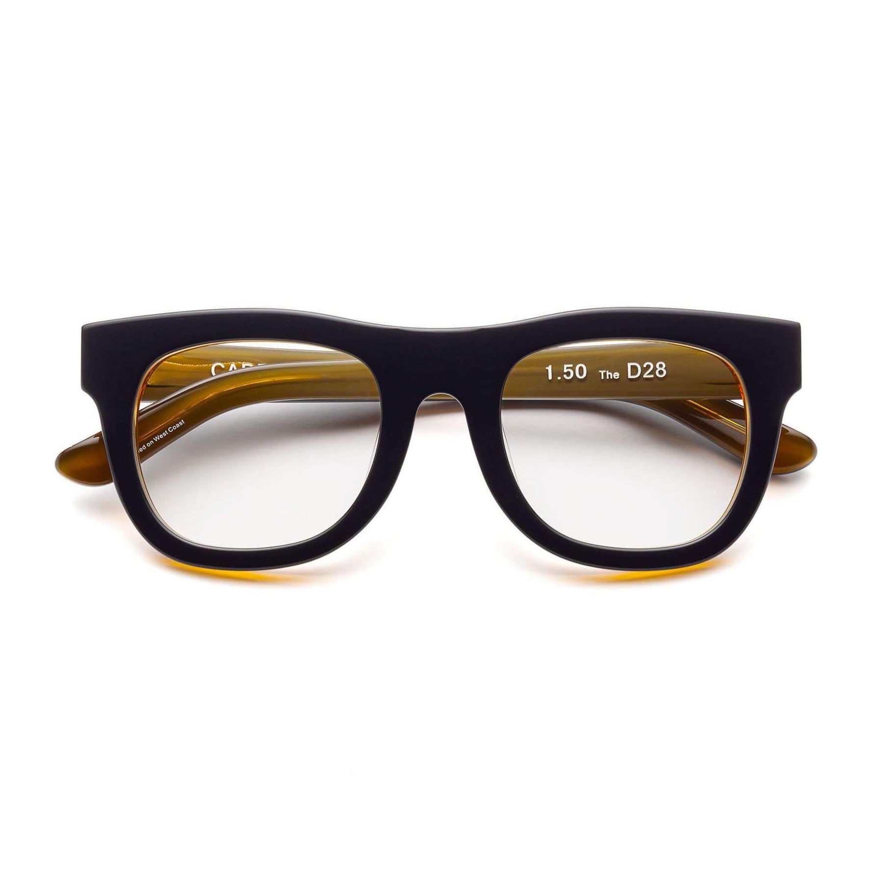 Caddis | D28 Reading Glasses - Texas Tea | Shop Rescue Spa