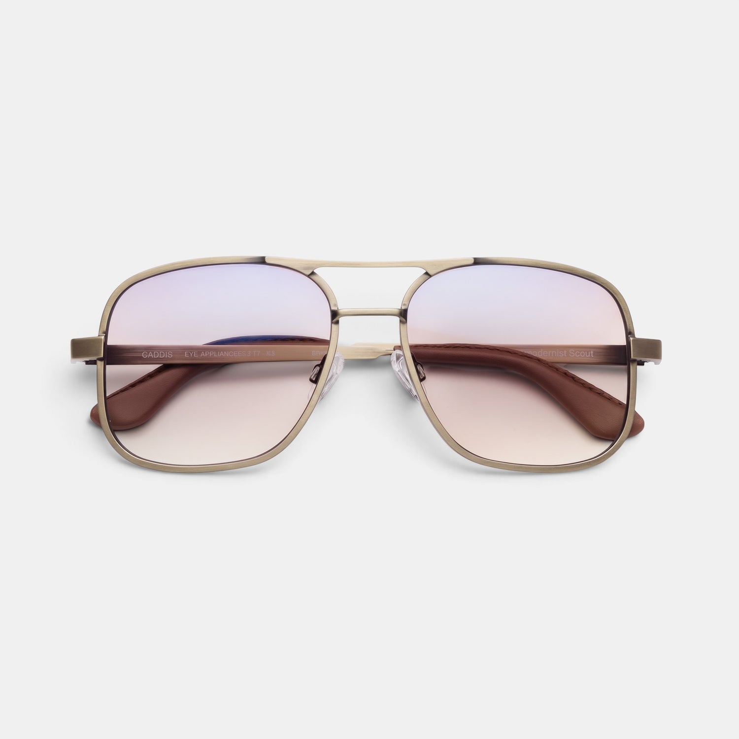 Metamodernist Scout Reading Glasses - Matte Vintage Gold