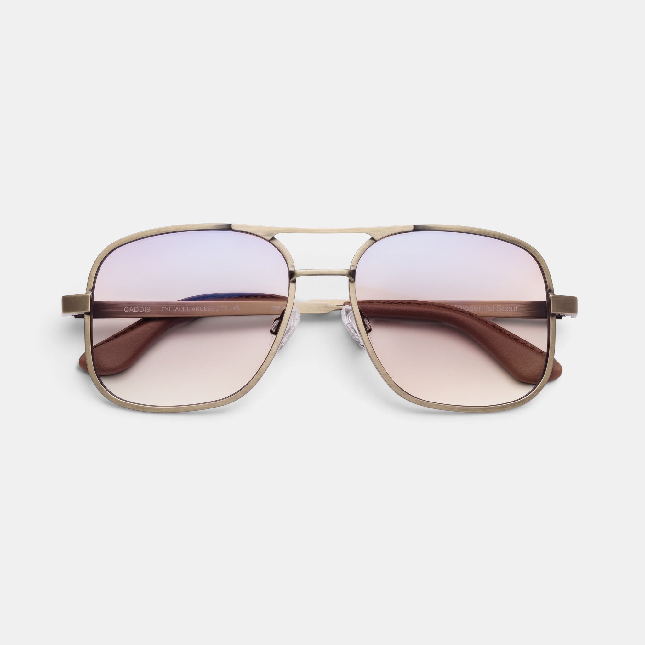 Metamodernist Scout Reading Glasses - Matte Vintage Gold