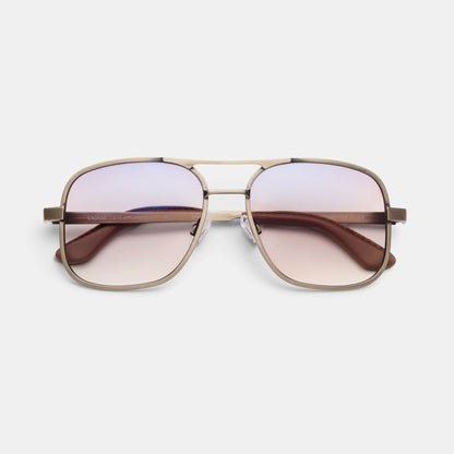 Metamodernist Scout Reading Glasses - Matte Vintage Gold