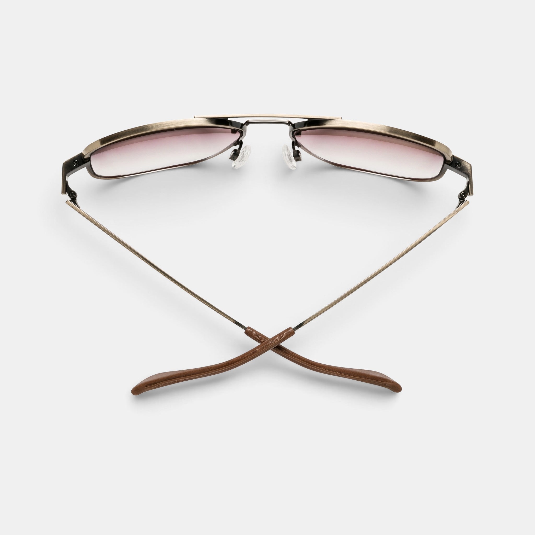 Metamodernist Scout Reading Glasses - Matte Vintage Gold