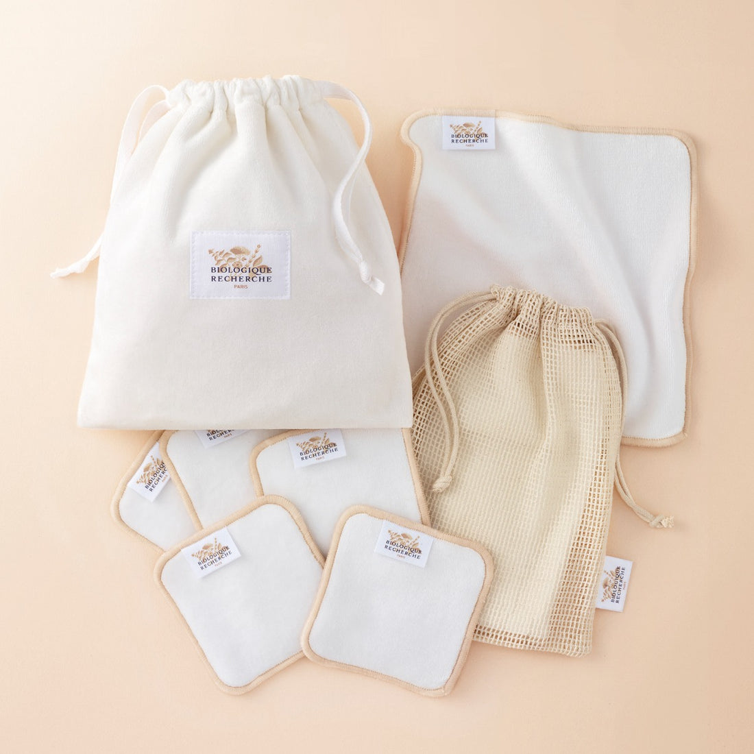 Carres De Soin - Reusable Make-up Removing Squares Set