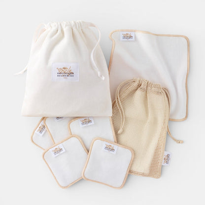 Carres De Soin - Reusable Make-up Removing Squares Set