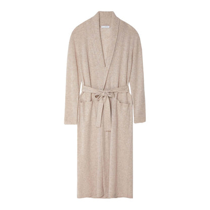 Cashmere Long Robe Sandwisp Heather