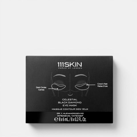 111 Skin Celestial Black Diamond Eye Mask