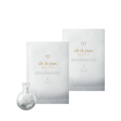 Brightening Mask Supreme II individual sachet packaging elegant design