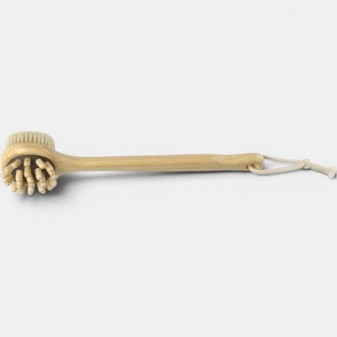 Cedar Bath brush and Massager
